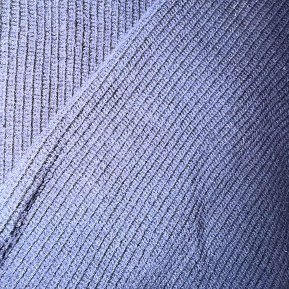 Eddie Bauer Men’s Vintage Y2K Navy Sweater Size Medium - Picture 3 of 5